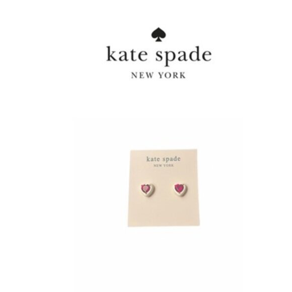 Kate Spade Sweetheart Statement Studs Earrings NWOT - Picture 4 of 4